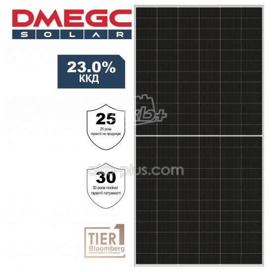 Монокристаллическая солнечная двухсторонняя панель DMEGC DM450M10RT-B54HBT INFINITY-RT n-type Bifacial - купить